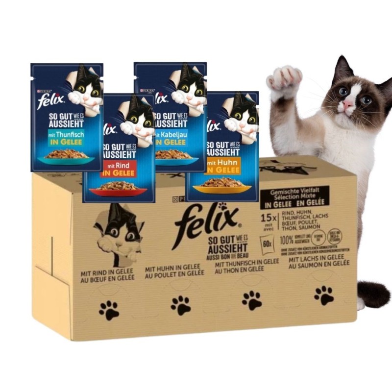 Purina Felix MIX 120x85g Purina Felix MIX 120x85g