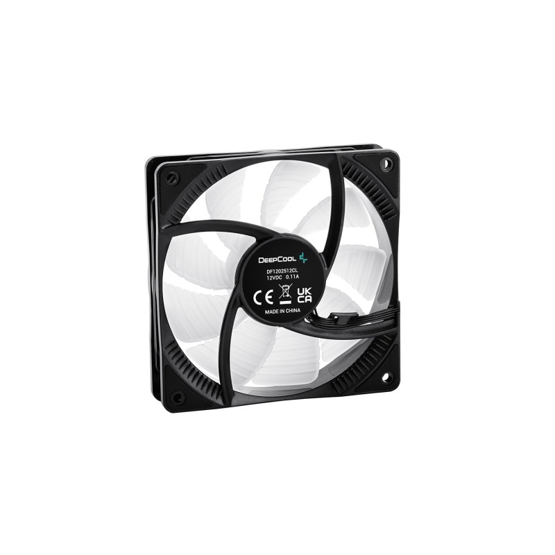 DeepCool RF120 Computer case Fan 12 cm Black, White DeepCool RF120 Computer case Fan 12 cm Black, White
