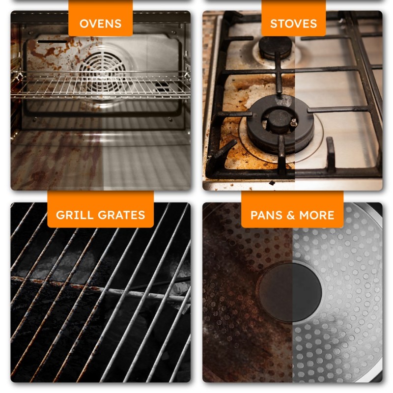 Frischer oven, grill and burner cleaning gel 1l