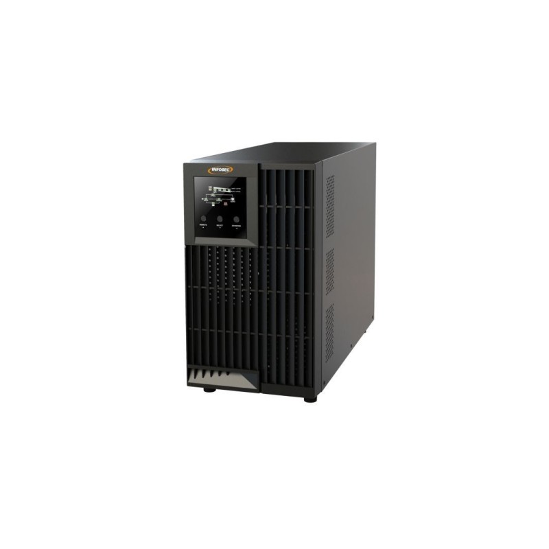 Infosec E4 Value 3000 uninterruptible power supply (UPS) Double-conversion (Online) 3 kVA 2400 W 4 AC outlet(s)