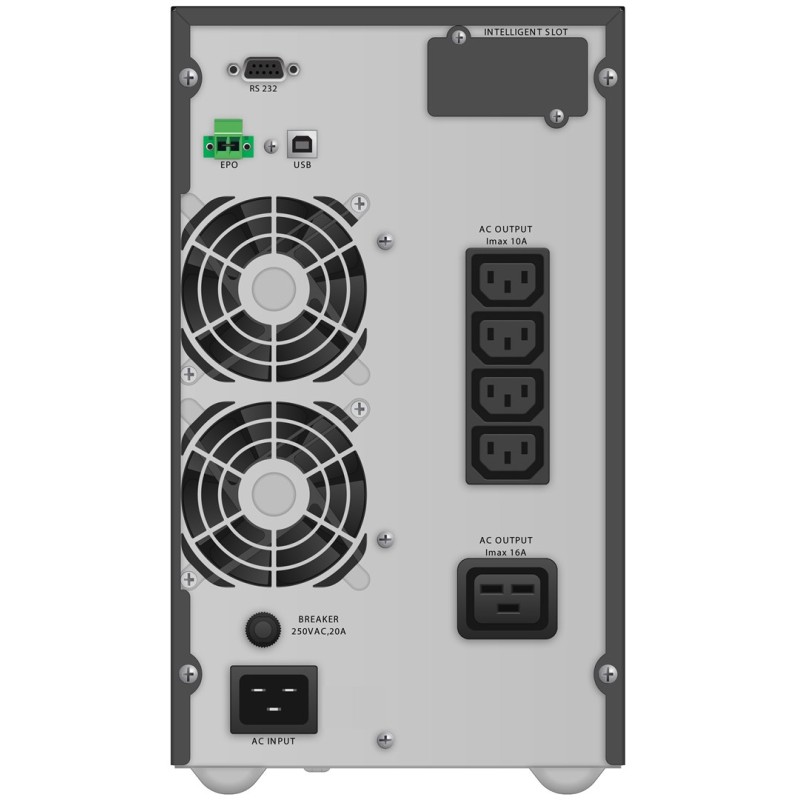 PowerWalker VFI 3000 TG Double-conversion (Online) 3 kVA 2700 W 5 AC outlet(s) PowerWalker VFI 3000 TG Double-conversion (Online) 3 kVA 2700 W 5 AC outlet(s)