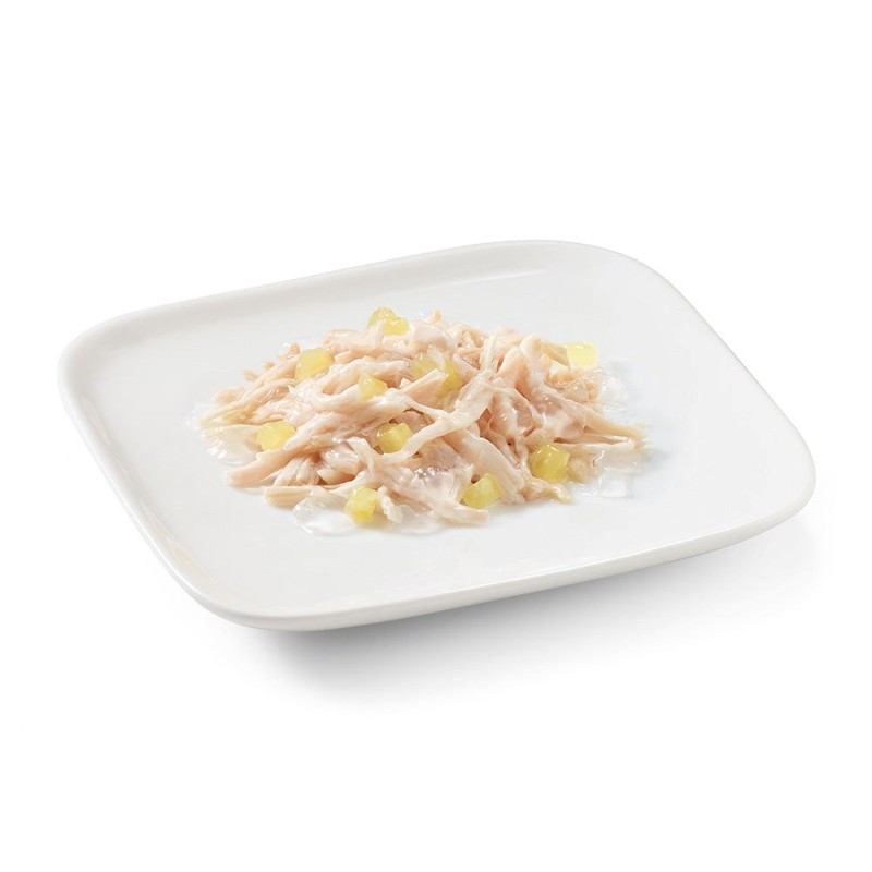 SCHESIR Chicken with pineapple in jelly - wet dog food - 150g SCHESIR Chicken with pineapple in jelly - wet dog food - 150g