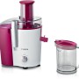 Bosch MES25C0 juice maker Centrifugal juicer 700 W Cherry (fruit), Transparent, White