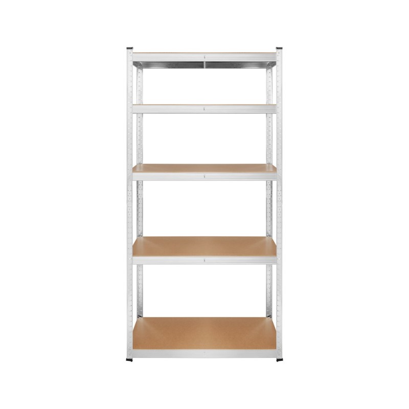 Rebel RB-1250 Metal Storage Rack Cabinet Shelves 175kg x5 180x90x40cm Galvanized Folding MDF Rebel RB-1250 Metal Storage Rack Cabinet Shelves 175kg x5 180x90x40cm Galvanized Folding MDF