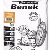 SUPER BENEK Corn Classic Corn cat litter Natural, Clumping 35 l