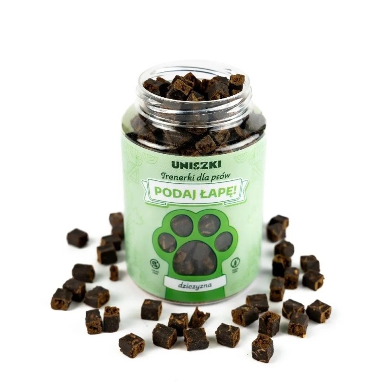 UNISZKI Podaj łapę Treats Game - dog treat - 210g UNISZKI Podaj łapę Treats Game - dog treat - 210g