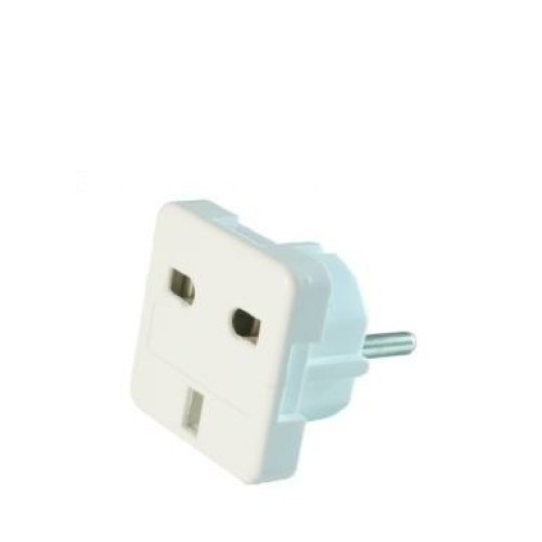Gembird A-AC-UKEU-001 power plug adapter Type G (UK) Type F White Gembird A-AC-UKEU-001 power plug adapter Type G (UK) Type F White