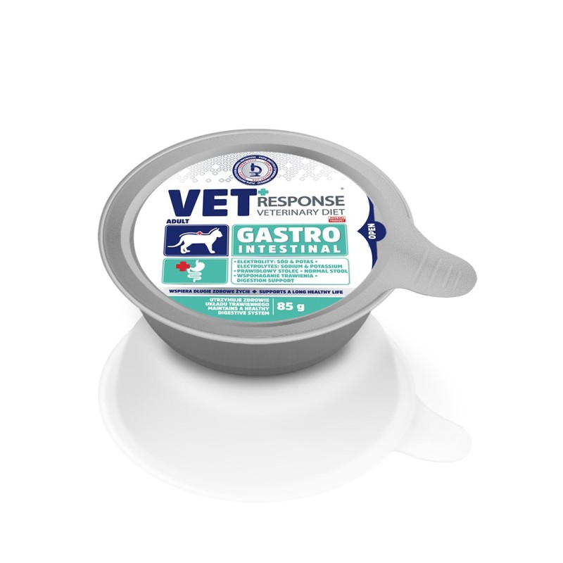 VET RESPONSE Gastrointestinal - wet cat food - 4x85g
