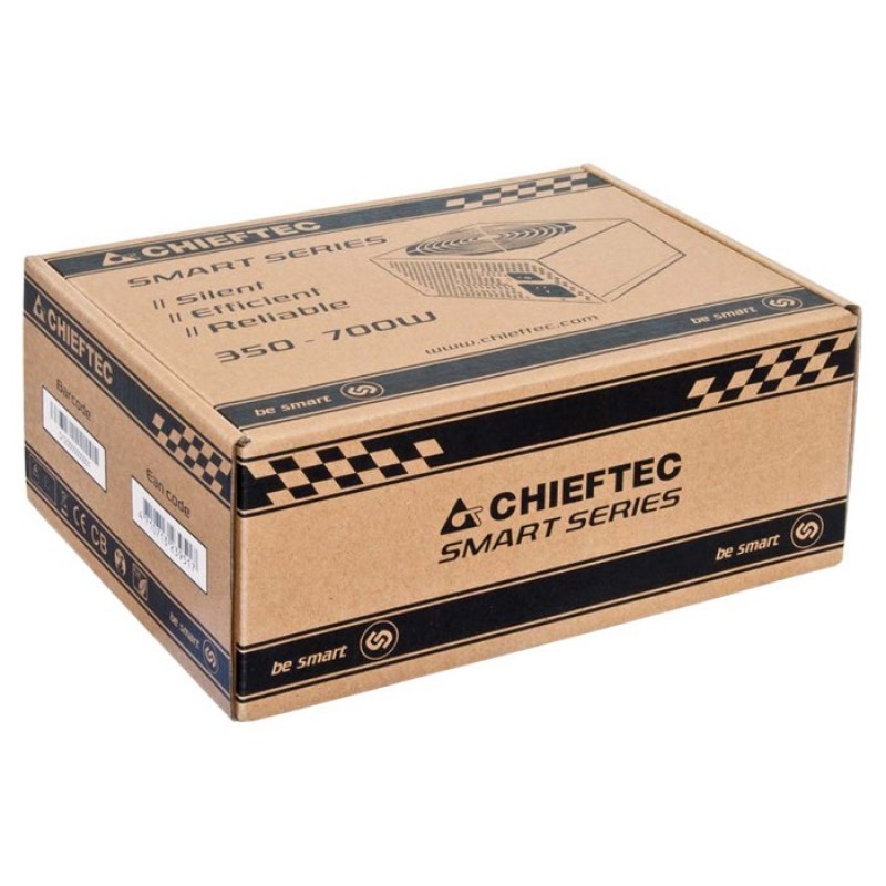 Chieftec Smart GPS-500A8 power supply unit 500 W 20+4 pin ATX ATX Black Chieftec Smart GPS-500A8 power supply unit 500 W 20+4 pin ATX ATX Black