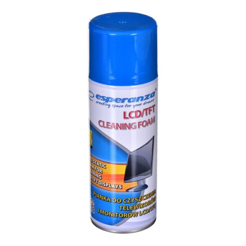 Esperanza ES119 LCD/TFT/Plasma Equipment cleansing foam 400 ml Esperanza ES119 LCD/TFT/Plasma Equipment cleansing foam 400 ml