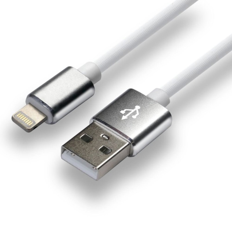 everActive cable USB Lightning 1m - White, silicone, quick charge, 2,4A - CBS-1IW everActive cable USB Lightning 1m - White, silicone, quick charge, 2,4A - CBS-1IW