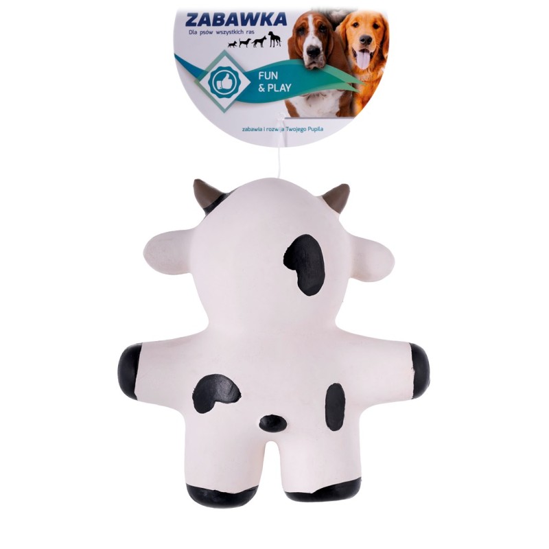 HILTON Cow - Dog toy - 12 cm HILTON Cow - Dog toy - 12 cm