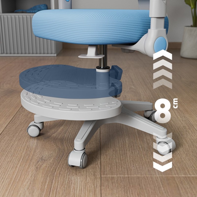 Junior 5.0 Blue swivel chair