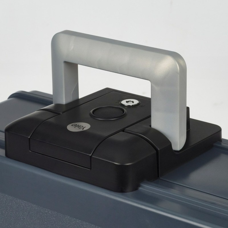 Yale YFC/154/KB1 Fire Resistant Safety Box 5 l Plastic Grey Yale YFC/154/KB1 Fire Resistant Safety Box 5 l Plastic Grey