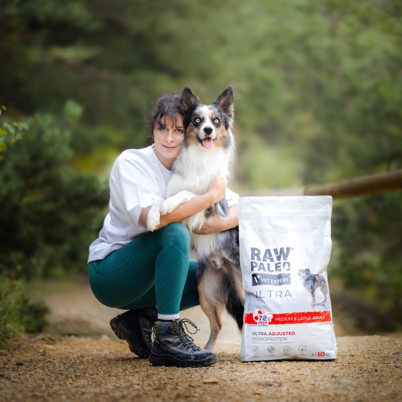 RAW PALEO Ultra Medium&Large Adult Beef - dry dog food - 2 kg RAW PALEO Ultra Medium&Large Adult Beef - dry dog food - 2 kg