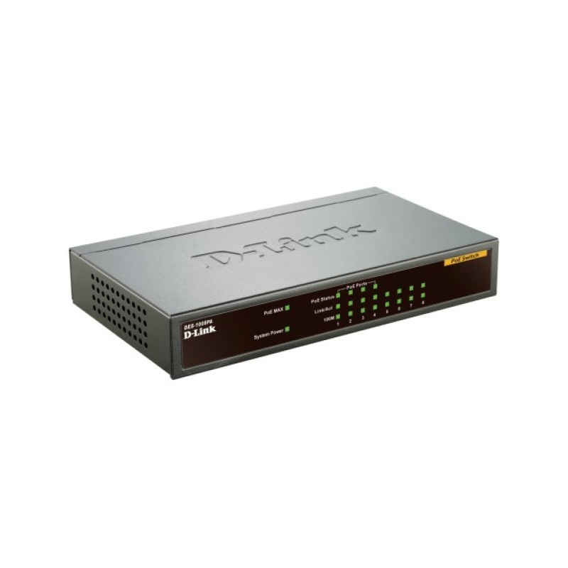 Mercusys 8-Port 10/100Mbps Desktop Switch Mercusys 8-Port 10/100Mbps Desktop Switch