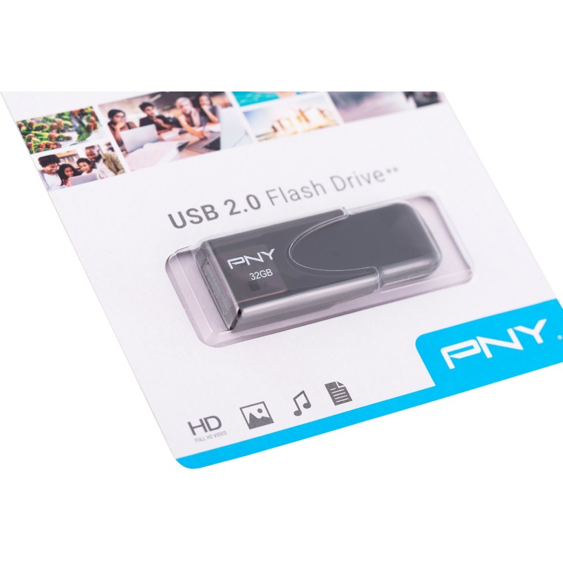 PNY Attaché 4 2.0 32GB USB flash drive USB Type-A Black