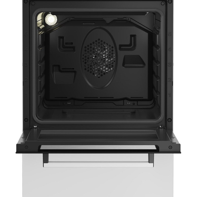 Beko FSE52323DWD cooker Freestanding cooker Electric Gas White