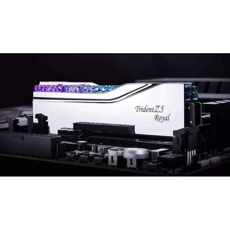 G.Skill Trident Z5 Royal F5-6800J3445G32GX2-TR5S memory module 64 GB 2 x 32 GB DDR5 G.Skill Trident Z5 Royal F5-6800J3445G32GX2-TR5S memory module 64 GB 2 x 32 GB DDR5