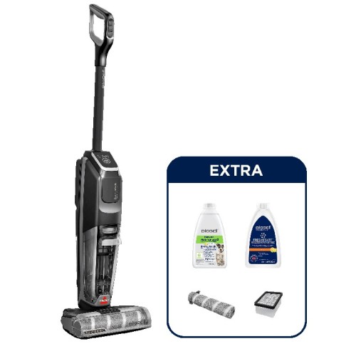 Bissell CrossWave OmniForce Edge Pro Upright vacuum Battery Dry&wet Polytetrafluoroethylene (PTFE) Bagless 0 L 200 W Black