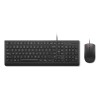 Lenovo Essential Wired Combo Black US Euro keyboard Mouse included Universal USB Lenovo Essential Wired Combo Black US Euro keyboard Mouse included Universal USB