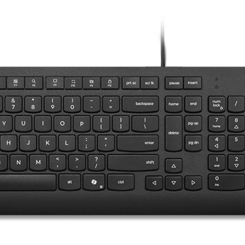 Lenovo Essential Wired Combo Black US Euro keyboard Mouse included Universal USB Lenovo Essential Wired Combo Black US Euro keyboard Mouse included Universal USB