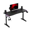 Huzaro Hero 3.6 RGB Black gaming desk Huzaro Hero 3.6 RGB Black gaming desk