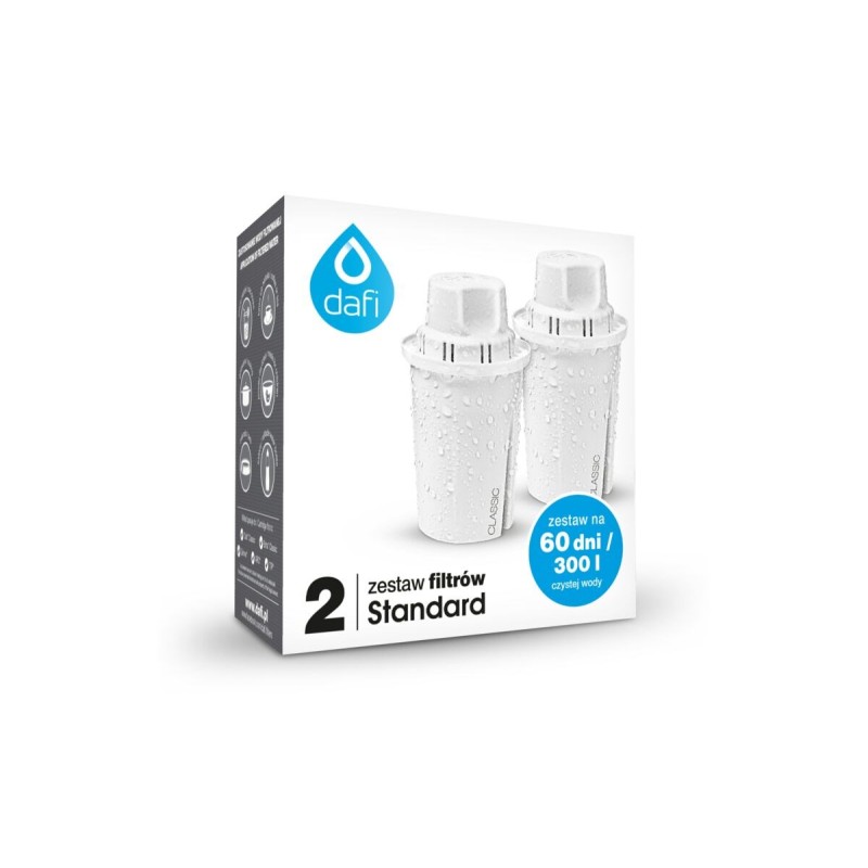 Dafi Classic filter cartridges 2 pcs. (box) Dafi Classic filter cartridges 2 pcs. (box)