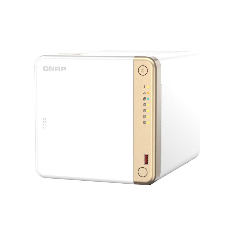 QNAP TS-462-4G NAS/storage server Tower Ethernet LAN White N4505 QNAP TS-462-4G NAS/storage server Tower Ethernet LAN White N4505