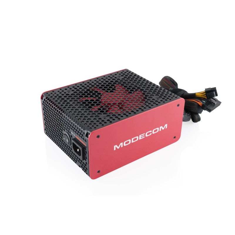 Modecom Volcano power supply unit 750 W 20+4 pin ATX ATX Black, Red Modecom Volcano power supply unit 750 W 20+4 pin ATX ATX Black, Red
