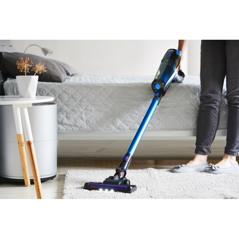 Blaupunkt VCH602BL stick vacuum/electric broom 2-in-1 stick vacuum Battery Dry Cyclonic Bagless 0.7 L 135 W Black, Blue Blaupunkt VCH602BL stick vacuum/electric broom 2-in-1 stick vacuum Battery Dry Cyclonic Bagless 0.7 L 135 W Black, Blue