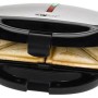 Clatronic ST/WA 3670 sandwich maker 800 W Black, Stainless steel