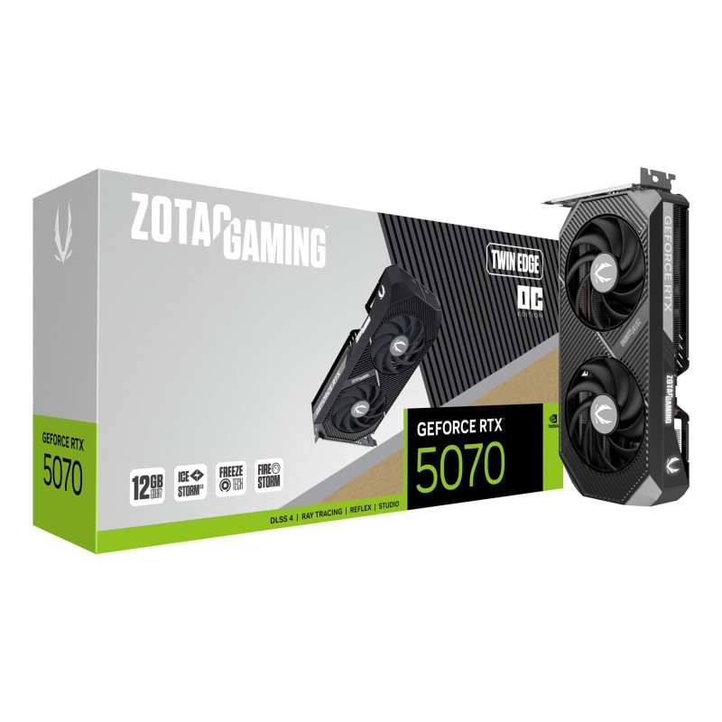 Karta graficzna ZOTAC GAMING GeForce RTX 5070 Twin Edge OC 12GB