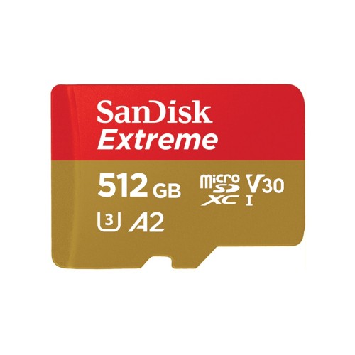 SanDisk Extreme 512 GB MicroSDHC UHS-I Class 10 SanDisk Extreme 512 GB MicroSDHC UHS-I Class 10