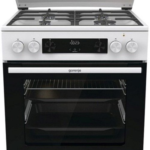 Gorenje GKS6C71WF Freestanding cooker with oven White