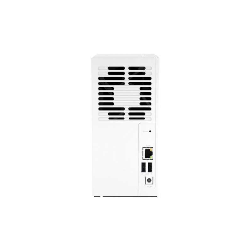 QNAP TS-233 NAS/storage server Mini Tower Ethernet LAN White Cortex-A55 QNAP TS-233 NAS/storage server Mini Tower Ethernet LAN White Cortex-A55