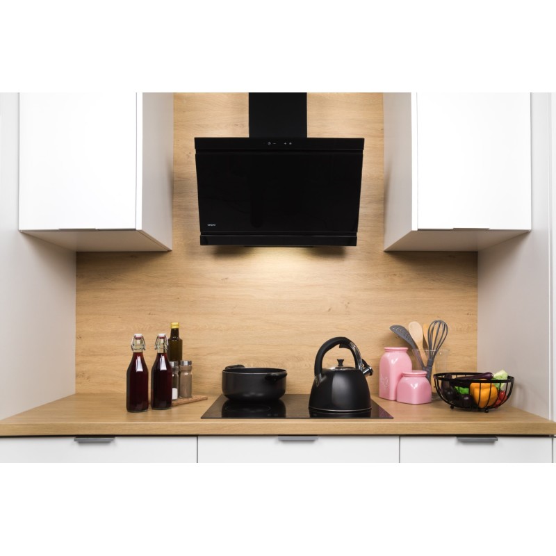 Akpo WK-9 KASTOS NEW PRO 60 cooker hood wall-mounted black Akpo WK-9 KASTOS NEW PRO 60 cooker hood wall-mounted black