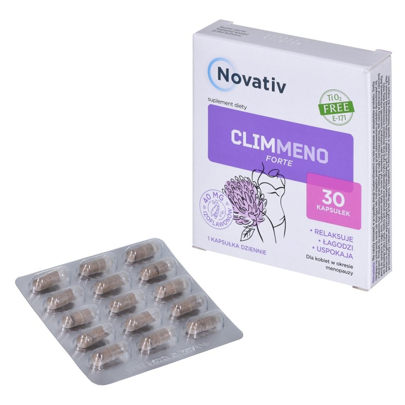 Novativ ClimMeno Forte 30 capsules Novativ ClimMeno Forte 30 capsules