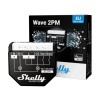 Shelly Qubino WAVE 2PM Smart switch Black