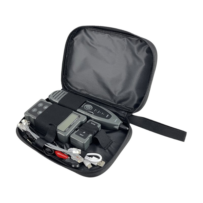 ALANTEC NI057 network cable tester PoE tester, Black