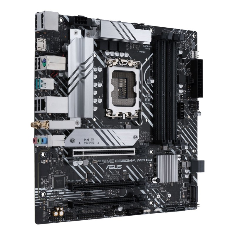 ASUS PRIME B660M-A WIFI D4 Intel B660 LGA 1700 micro ATX ASUS PRIME B660M-A WIFI D4 Intel B660 LGA 1700 micro ATX
