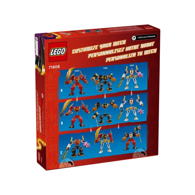 LEGO NINJAGO 71808 KAI'S ELEMENTAL FIRE MECH LEGO NINJAGO 71808 KAI'S ELEMENTAL FIRE MECH