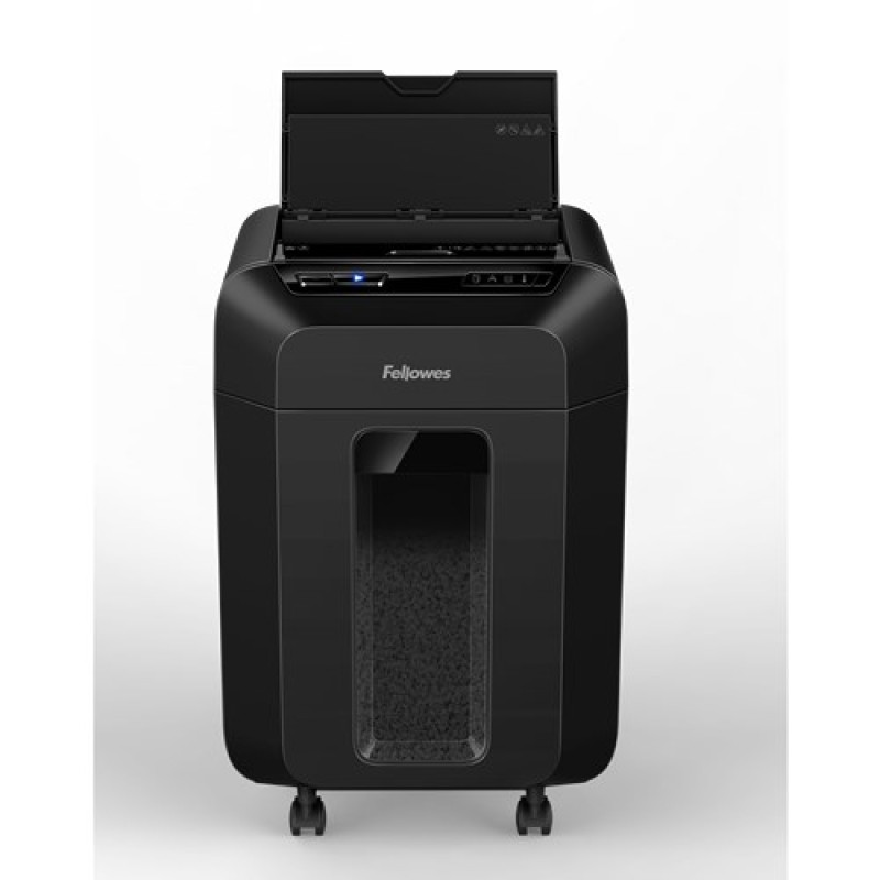 Fellowes AutoMax 90M paper shredder Micro-cut shredding Black Fellowes AutoMax 90M paper shredder Micro-cut shredding Black