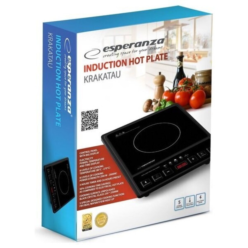 Esperanza EKH011 Black induction cooker Esperanza EKH011 Black induction cooker