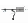Gembird MA-DA3-03 monitor mount / stand 68.6 cm (27 Gembird MA-DA3-03 monitor mount / stand 68.6 cm (27