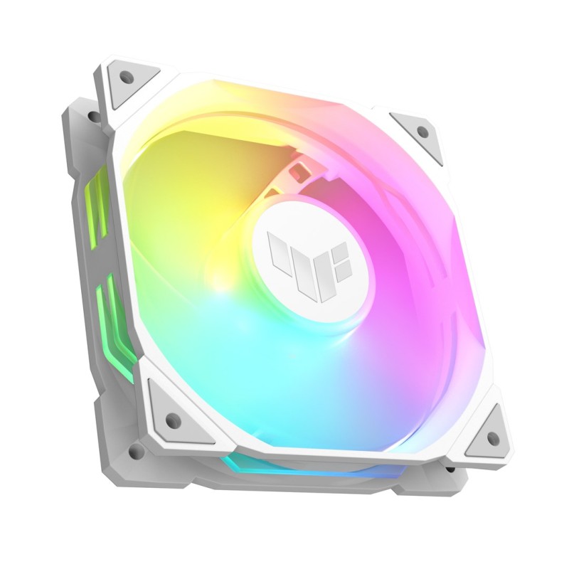 ASUS TUF GAMING TR120 ARGB REVERSE 1-pack White Computer case Air cooler 12 cm ASUS TUF GAMING TR120 ARGB REVERSE 1-pack White Computer case Air cooler 12 cm