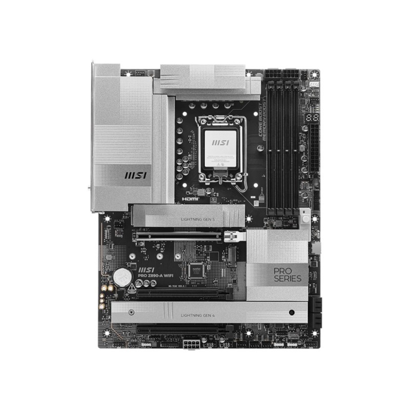 MSI PRO Z890-A WIFI motherboard Intel Z890 LGA 1851 (Socket V1) ATX MSI PRO Z890-A WIFI motherboard Intel Z890 LGA 1851 (Socket V1) ATX