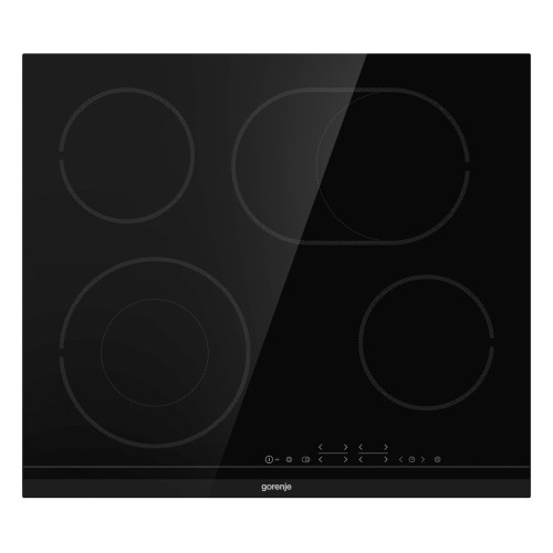 Gorenje ECT643BCSC Black Built-in 60 cm Ceramic 4 zone(s)
