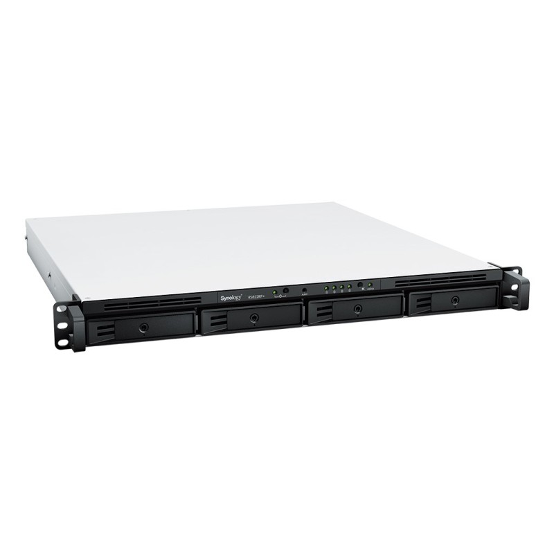 Synology RackStation RS822RP+ NAS/storage server Rack (1U) Ryzen Embedded V1500B 2 GB DDR4 0 TB DiskStation Manager Grey Synology RackStation RS822RP+ NAS/storage server Rack (1U) Ryzen Embedded V1500B 2 GB DDR4 0 TB DiskStation Manager Grey