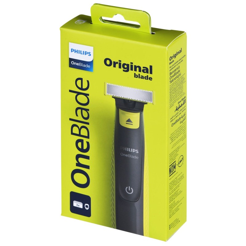 Philips Norelco OneBlade QP2724/10 men's shaver Foil shaver Trimmer Grey, Lime Philips Norelco OneBlade QP2724/10 men's shaver Foil shaver Trimmer Grey, Lime